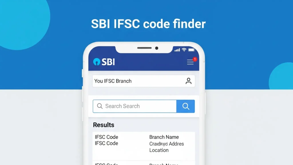 SBI IFSC Code Finder